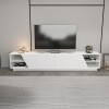 Hanah Home TV Stand Rhodes - White White