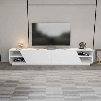 TV Stand Rhodes - White White