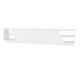 TV Stand Rhodes - White White Hanah Home TV Stand Rhodes - White White