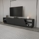 TV Stand Rhodes - Anthracite Anthracite TV Stand Rhodes - Anthracite Anthracite