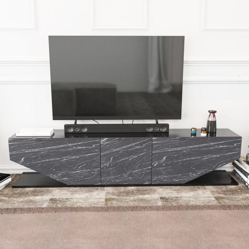 TV Stand Inci - Black Black