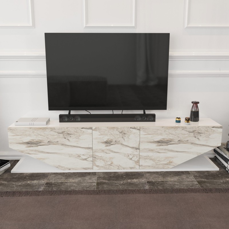 TV Stand Inci - White White
Marble