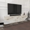 TV Stand Inci - White White
Marble