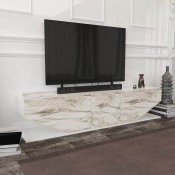 TV Stand Inci - White White
Marble