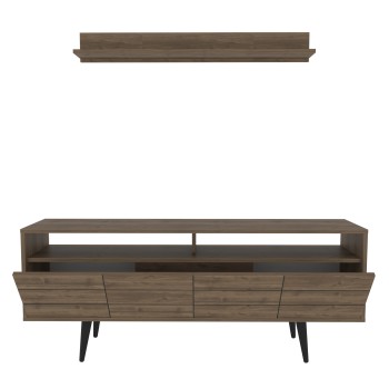 TV Unit Ola - Walnut Walnut