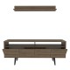 TV Unit Ola - Walnut Walnut TV Unit Ola - Walnut Walnut