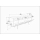 TV Unit Ola - Walnut Walnut TV Unit Ola - Walnut Walnut