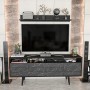 TV Unit Ola - Black Black