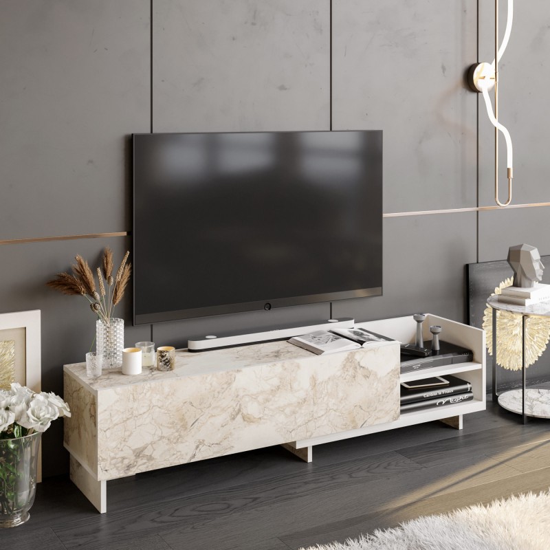 TV Stand Parion - White White