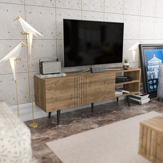 TV Stand Ronas - Walnut Walnut TV Stand Ronas - Walnut Walnut