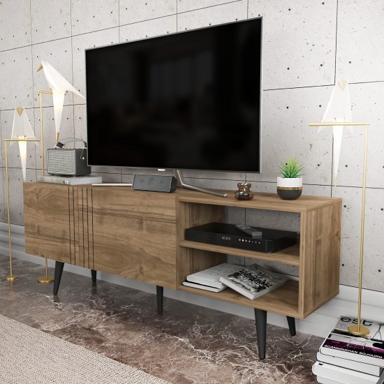 TV Stand Ronas - Walnut Walnut TV Stand Ronas - Walnut Walnut