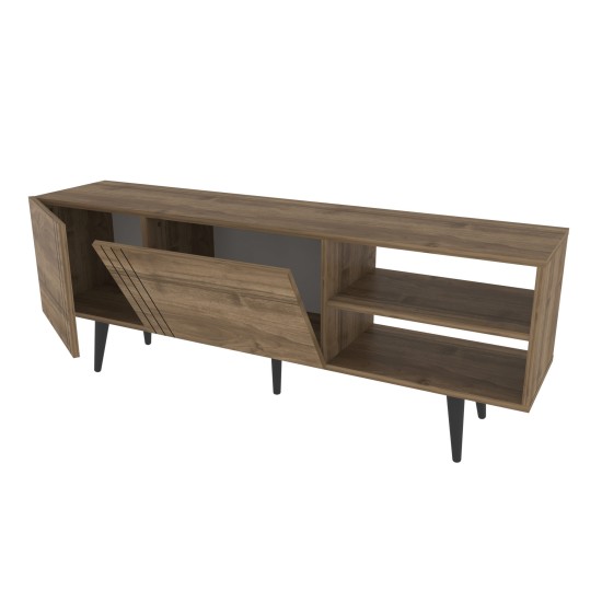 TV Stand Ronas - Walnut Walnut TV Stand Ronas - Walnut Walnut