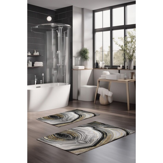 Bathmat Set (2 Pieces) CT-5025 Multicolor Lessentiel Bathmat Set (2 Pieces) CT-5025 Multicolor