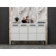 TV Stand Stria - White White
