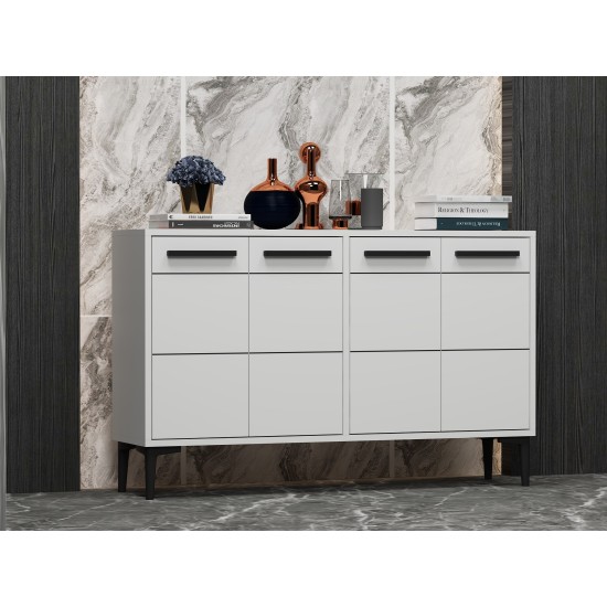 TV Stand Stria - White White