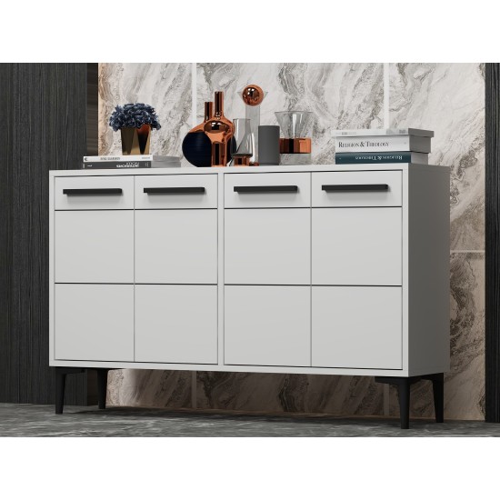 TV Stand Stria - White White