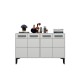 TV Stand Stria - White White