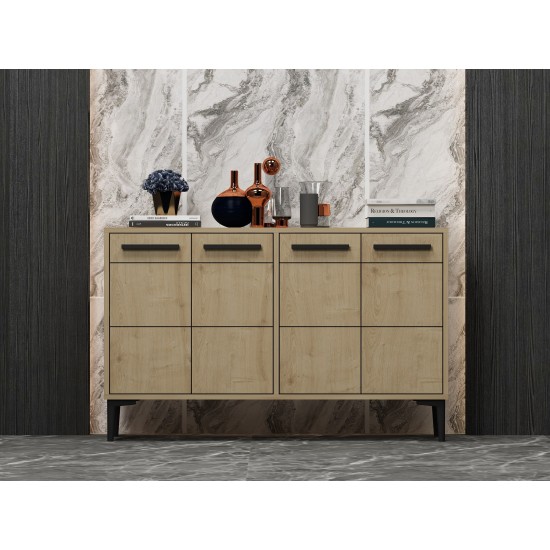 Console Stria - Sapphire Oak Sapphire Oak Console Stria - Sapphire Oak Sapphire Oak