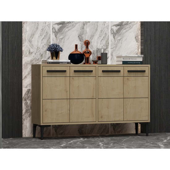 Console Stria - Sapphire Oak Sapphire Oak Console Stria - Sapphire Oak Sapphire Oak