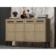 Console Stria - Sapphire Oak Sapphire Oak Console Stria - Sapphire Oak Sapphire Oak
