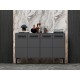 TV Stand Stria - Anthracite Anthracite TV Stand Stria - Anthracite Anthracite