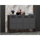 TV Stand Stria - Anthracite Anthracite TV Stand Stria - Anthracite Anthracite