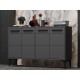 TV Stand Stria - Anthracite Anthracite TV Stand Stria - Anthracite Anthracite