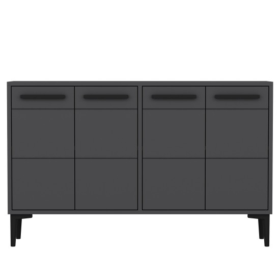 TV Stand Stria - Anthracite Anthracite TV Stand Stria - Anthracite Anthracite