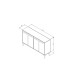 TV Stand Stria - Anthracite Anthracite TV Stand Stria - Anthracite Anthracite
