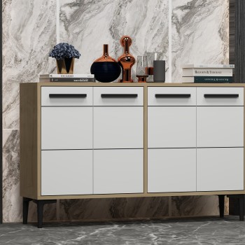 Console Stria - Sapphire Oak, White Sapphire Oak
White