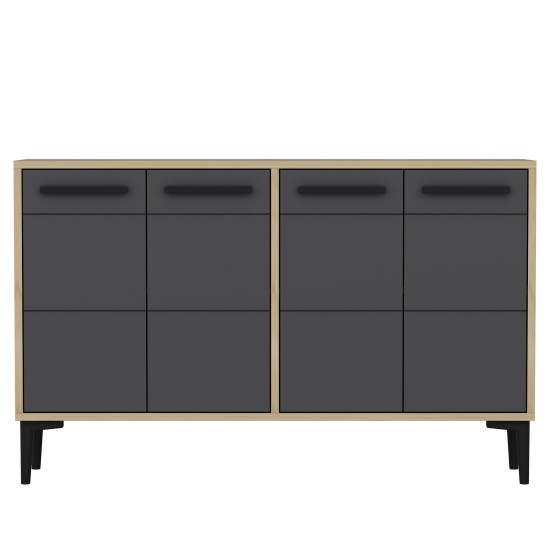 TV Stand Stria - Sapphire Oak, Anthracite Sapphire Oak
Anthracite