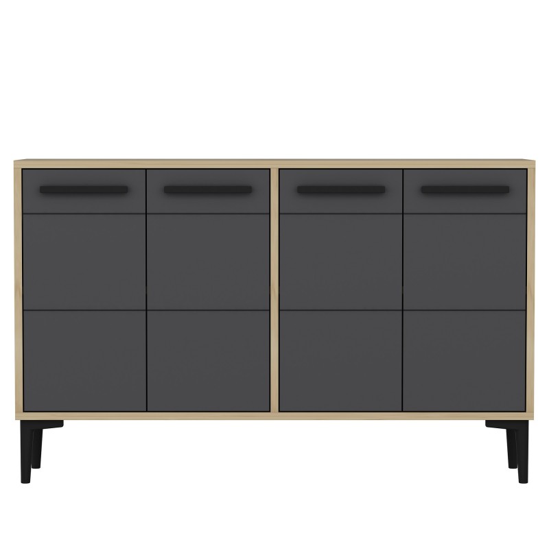 TV Stand Stria - Sapphire Oak, Anthracite Sapphire Oak
Anthracite