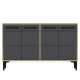 TV Stand Stria - Sapphire Oak, Anthracite Sapphire Oak
Anthracite