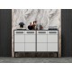 TV Stand Stria - Anthracite, White Anthracite
White TV Stand Stria - Anthracite, White Anthracite
White