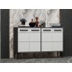 TV Stand Stria - Anthracite, White Anthracite
White TV Stand Stria - Anthracite, White Anthracite
White