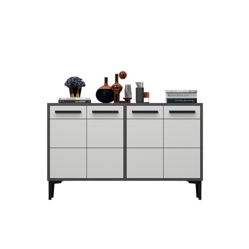 TV Stand Stria - Anthracite, White Anthracite
White