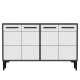 TV Stand Stria - Anthracite, White Anthracite
White TV Stand Stria - Anthracite, White Anthracite
White