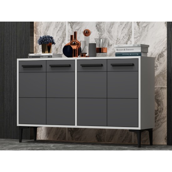 Console Stria - White, Anthracite White
Anthracite Console Stria - White, Anthracite White
Anthracite