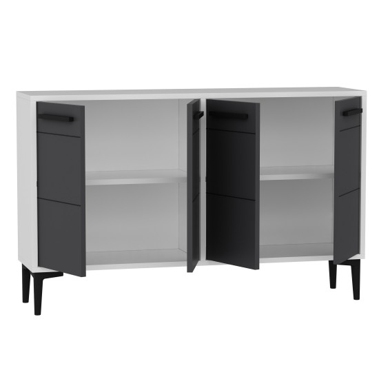 Console Stria - White, Anthracite White
Anthracite Console Stria - White, Anthracite White
Anthracite