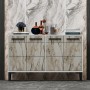 Console Stria - White, Marble White
Marble