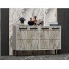 Console Stria - White, Marble White
Marble