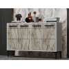 Console Stria - White, Marble White
Marble