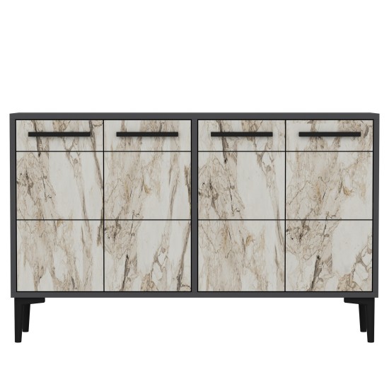 Console Stria - Anthracite, Marble Anthracite
Marble Console Stria - Anthracite, Marble Anthracite
Marble