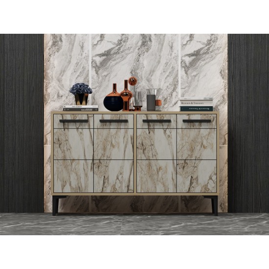 Console Stria - Sapphire Oak, Marble Sapphire Oak
Marble Console Stria - Sapphire Oak, Marble Sapphire Oak
Marble