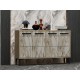 Console Stria - Sapphire Oak, Marble Sapphire Oak
Marble Console Stria - Sapphire Oak, Marble Sapphire Oak
Marble