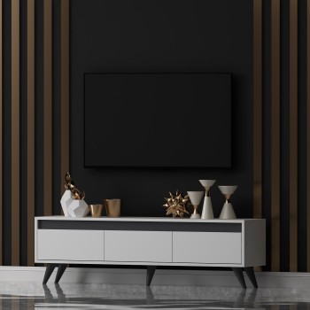 TV Stand Century - White White