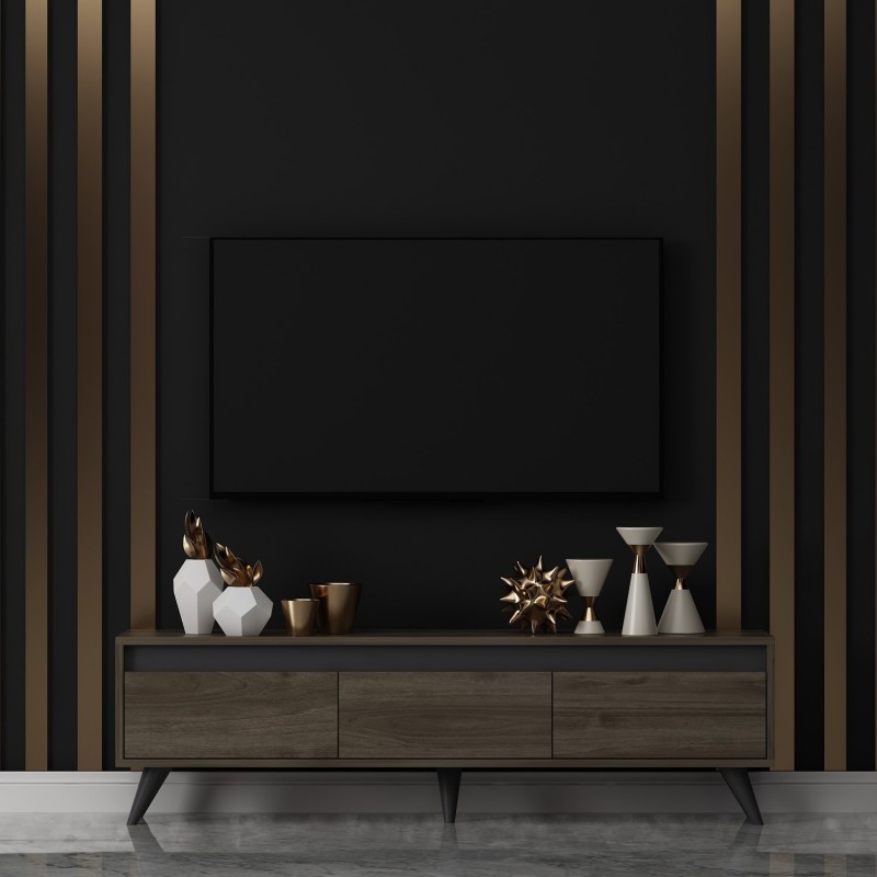 Έπιπλο Τηλεόρασης Century Χρώμα Καρυδί