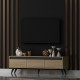 TV Stand Century - Sapphire Oak Sapphire Oak