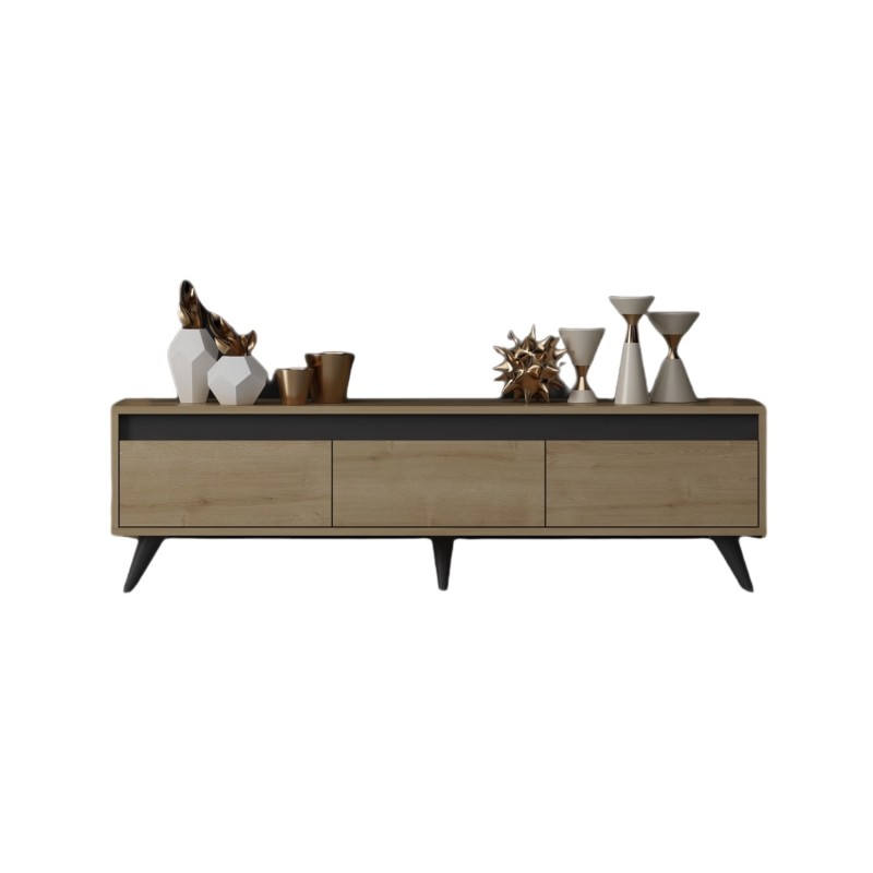 TV Stand Century - Sapphire Oak Sapphire Oak