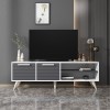 TV Stand Noyan - White, Anthracite White
Anthracite